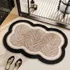 Felpudo de cáñamo de siete colores de lujo ligero para uso doméstico, lavable, absorbente de agua, antideslizante, fácil de mantener, resistente a las manchas, resistente al desgaste, felpudo de baño
