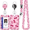 Portatarjeta de identificación de estudiante, portatarjetas creativo y moderno, gafete de trabajo personalizado, cubierta protectora para tarjeta de control de acceso, tarjeta de autobús, permiso de trabajo