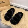 Pantuflas de Piel con Suela Gruesa para Mujer 2026 Otoño Nuevo Estilo Ropa de Casa Ropa de Exterior Antideslizantes Cómodas Pantuflas de Algodón de Una Tira para Persona Perezosa