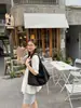 2026 Bolsa de Mão de Nylon Simples e Elegante, Bolsa de Ombro Fashion com Grande Capacidade, Bolsa de Axila Casual para o Dia a Dia Simples e Leve