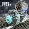 Cabeza de repuesto para cepillo de barbacoa de alambre de acero inoxidable, resistente a altas temperaturas, para parrillas de barbacoa de exterior, accesorio de cepillo limpiador para parrilla eléctrica BBQ