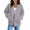 Sudadera con Cremallera Adelgazante de Talla Grande Nueva Estilo Europeo y Americano Amazon Dropshipping de Aliexpress