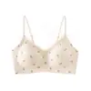 "Dulce Primer Amor" Sujetador sin costuras tipo chaleco para mujer, Sujetador push-up para pechos pequeños, Realza la apariencia, Recoge los laterales del pecho, Previene la flacidez, Sujetador de encaje