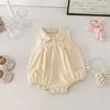 Ropa de Bebé, Monos Finos de Verano, Tirantes de Moda, Ropa de Verano para Bebé Recién Nacido, Ropa de Gateo Princesa con Lazo
