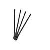 Ventas Directas de Fábrica Nuevo Pincel de Maquillaje Pincel de Doble Punta Pincel para Sombras de Ojos Sombras de Ojos Algodón Grande Precio Excelente Todo Negro Pincel Individual