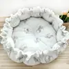 Tapete para ninho de gato, casinha redonda, ninho de gato, universal para quatro estações, interno, ninho, tapete de ninho de abóbora pequena, suprimentos para ninho de animal de estimação, pequeno