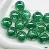 Dingyi 16 mm Núcleo de Nogal Luna Fría Óptica Resina Electrochapada Cuentas con Agujero Pasante Sueltas Pulsera DIY Accesorios para Joyería