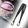 Cintas Elásticas com Corda para Veículos Elétricos, Elásticos para Capacete, Elásticos de Borracha, Cordas para Fixar Bagagem, Cordas de Amarração