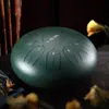 [Marca Hua Shu Tambor Etéreo Clase D] Tambor Etéreo de Acero de Lengua de Acero de 10 Pulgadas y 11 Tonos Lotus