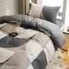 Conjunto de cama de três peças para dormitório de estudante universitário, lençol e fronha de algodão puro, tamanho solteiro, adequado para todas as estações, novo modelo de roupa de cama 2026