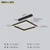 Lámpara de araña minimalista italiana para sala de estar, lujo ligero, diseñador creativo, de alta gama, atmosférica, anillo protector para los ojos, lámpara de araña para comedor, aluminio, otro