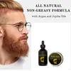 Kit de Cuidado para Barba, Kit com 2 Balms, Kit de Cuidado Modelador com Cera para Barba, Modelagem Masculina de Longa Duração