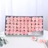 520 Dia dos Namorados Flor Artificial Flor de Sabão Rosa Buquê Feito à Mão Material de Embalagem DIY Fábrica Processamento Personalizado Transfronteiriço