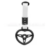 Cuerda de remolque de pasta para coche nuevo, pulsera de tracción para volante con forma de corazón JDM, colgante interior, correa de remolque para parachoques