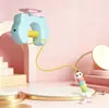 Novo brinquedo elétrico de pendurar para gatos, vara teaser para gatos, corda elástica suspensa para autoentretenimento e interação, suprimentos para animais de estimação