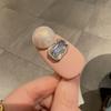 2024 Dongdaemun Nuevo Negro Sencillo Pasador de Perla Pequeño Estilo Chanel Lujo Ligero Pasador de Diamante Brillante Pinza de Flequillo de Alta Calidad