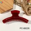 Pajarita de PC Premium Pinza Grande para el Cabello Nueva Horquilla de Pelo de Pajarita Pintada con Spray UV Pinza de Tiburón para Moño Versátil Venta al por Mayor