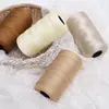 Fio de fita plana de algodão-linho mercerizado, fio oco, fio para bolsa de tecelagem artesanal, fio para chapéu de verão, fio para almofada, fio para sandália atacado