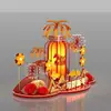 Fogos de Artifício e Lanternas do Festival da Primavera Iluminação e Exibições Decorativas, Decorações Comerciais para Atração de Tráfego no Ano Novo e Exibições Personalizadas