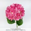 72 piezas de ramos de flores artificiales de seda de hortensia 3D, flores artificiales de plástico, decoraciones de alta gama para sala de estar, arreglos florales de boda