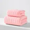 Toalla de Terciopelo Burbuja, Toalla Facial Grande, Toalla de Baño, Toalla de Terciopelo Coral, Toalla de Baño para el Hogar, Toalla Suave Absorbente