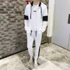 Traje Casual de Primavera Masculino Marca da Moda Esportivo Primavera e Outono Conjunto Fino de Roupas Moletom Tendência Bonito Estilo Coreano Jaqueta para Homem