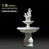 Fuente de agua corriente estilo europeo, patio jardín exterior, estanque de peces, elemento acuático, decoración de paisaje, adorno de boda, pozo de los deseos