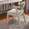 Silla de madera maciza, sillón individual con reposabrazos, respaldo con cojín suave, taburete, silla para conferencia de oficina, mahjong, silla de escritorio