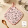 Guantes de cocina para hornear resistentes al calor estilo japonés con estampado floral para venta al por mayor transfronteriza, tapetes para horno aislantes del calor con patrón floral múltiple, almohadillas aislantes del calor resistentes a altas temperaturas