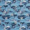 Tela jacquard teñida en hilo de chenilla ultrafina en stock, patrón floral vintage, material engrosado para bolsos, Hanfu, cojines y manteles