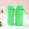 Modelo Nuevo Más Vendido de Alta Apariencia Color Sólido Botella de Agua Deportiva Termo de Acero Inoxidable 304 Taza de Agua Portátil para Exteriores con Correa para Llevar