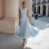 2026 Amazon Comercio Exterior Transfronterizo Sitio Independiente de Amazon Vestido Elegante de Fiesta con Escote Bardot para Vacaciones