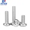 Tornillos y Pernos de Acero Inoxidable 304 M1-M10 de Cabeza Redonda Phillips, Tornillos de Cabeza Redonda Tornillos Mecánicos Gb818