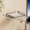 Suporte de parede sem furar para roteador, set-top box e armazenamento de TV WiFi