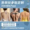 Adesivos de Tatuagem Temporária Coloridos com Impressão no Verso de Suco de Ervas Personalizados para Venda por Atacado Impermeáveis e Resistentes ao Suor Tatuagem Realista com Tinta Ecológica Não Refletiva