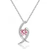 Collar con Colgante de Cruz de Plata de Ley S925 Transfronterizo Europeo y Americano para Mujer con Doce Piedras de Nacimiento, Cadena para Clavícula Versátil y Elegante