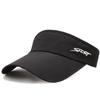 Visera Deportiva de Verano Sombrero de Moda Simple para Deportes al Aire Libre Protección Solar para Mujeres Sombrero de Maratón Dropshipping
