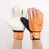 Guantes de Portero de Fútbol Guantes de Protección para los Dedos de Pu Látex para Adultos y Niños Cuero de Pu Engrosado Equipo para Exteriores
