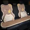 Almohada Cervical para Reposacabezas de Coche Nuevo 2026, Universal para Todas las Estaciones, Cojín para Coche, Seda Helada Espuma de Memoria Cojín de Dibujos Animados 3D
