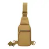 Bolso Pequeño de Hombro Único Ocali para Deportes al Aire Libre y Ciclismo, Bolso para Teléfono Montado en el Pecho, Mochila Táctica de Hombro Único Camuflada