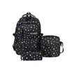 Mochila Estilo Coreano Nova para o Trabalho Menina Fofa Estrela Grande Capacidade Feminina Casual para Passeio Mochila Escolar para Aluno do Ensino Médio