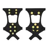 Crampons de silicone transfronteiriços russos para esportes ao ar livre, simples para escalada na neve de inverno e montanhismo, capas antiderrapantes para sapatos