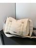 Bolso de Plumas Transfronterizo para Mujer de Gran Capacidad 2025 Nuevo Casual de Hombro Cruzado Versátil Simple Tote para Viajero