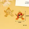 Brújula Oceánica Pirata de Estilo Mixto Transfronterizo Accesorios de Joyería DIY Esmalte Aleación Collar Pendiente de Arete Dijes