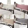 Funda Protectora Antipolvo Moderna y Sencilla para Cabecera de Tela Transfronteriza Nórdica Funda de Cabecera de Cama Totalmente Cerrada Funda Elástica para Cabecera de Cama Universal