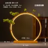 Nova Lâmpada LED Anel Estilo Chinês Enfeites Criativos Sala de Estar Incenso Escritório Clube Presente Casa Luca Decorações