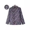 Venta Directa de Fábrica al por Mayor Chaqueta Acolchada de Algodón con Diseño de Flor de Pelo de Camello para Mujer en Otoño e Invierno para Personas de Mediana Edad y Mayores Chaqueta Acolchada de Algodón Floral Engrosada Ropa Acolchada de Algodón