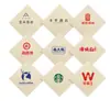 Toalhas de Papel Podem Ser Impressas com Logotipo Guardanapos Atacado Comercial Guardanapos Quadrados Cor Natural Guardanapos Quadrados Catering Cafeterias Restaurantes