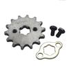 Atacado off-road motocicleta modificada pequeno motor gaosai pequena roda dentada placa de dente pequena mosca 420 Tipo 10 a 19 dentes