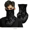 Máscara facial de triángulo colgante para oreja con patrón Mang de camuflaje de Spider-Man, bufanda de verano para protección solar de calavera de motocicleta al aire libre